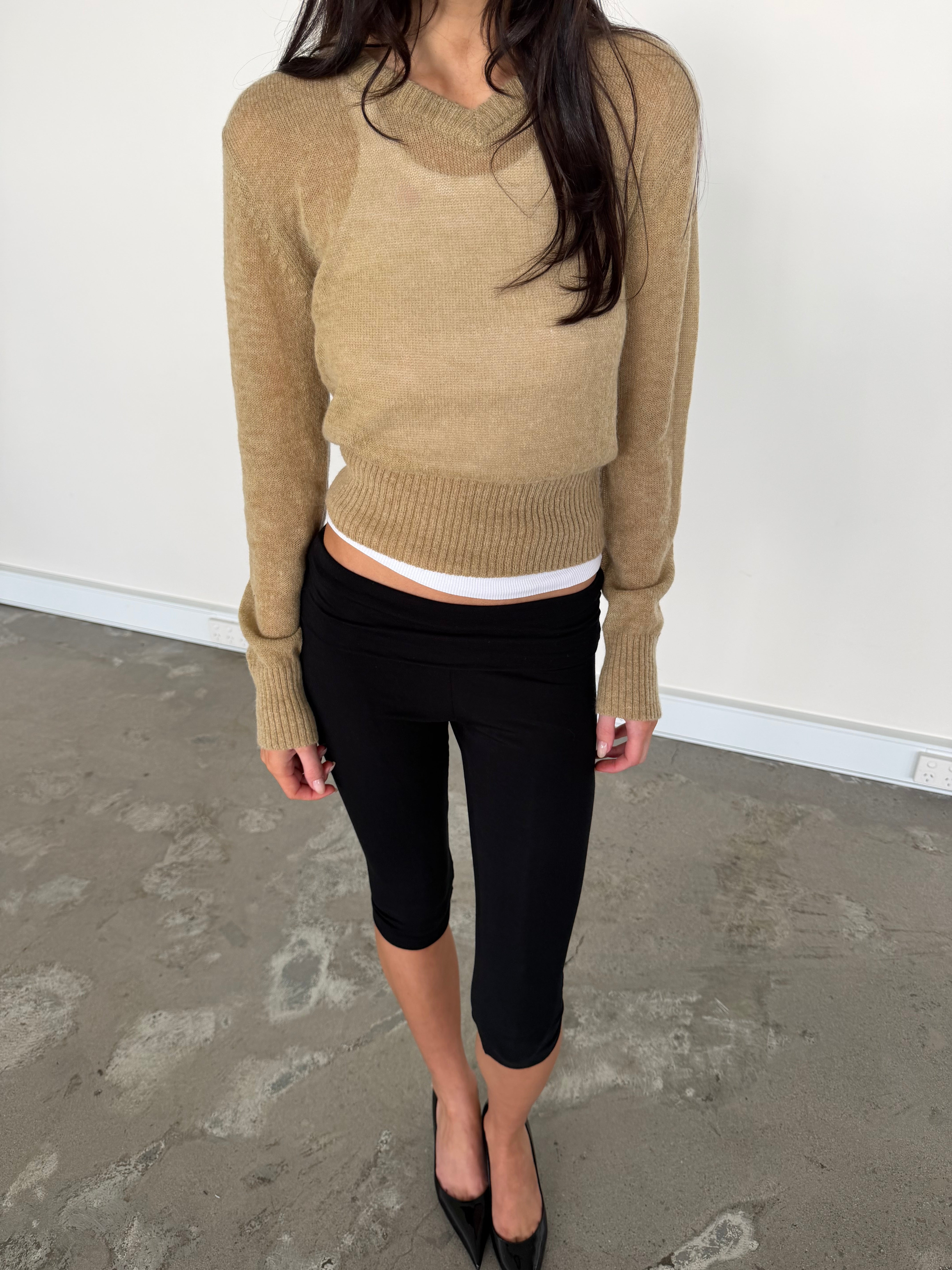 Layering Knit - Tan (COMING SOON)