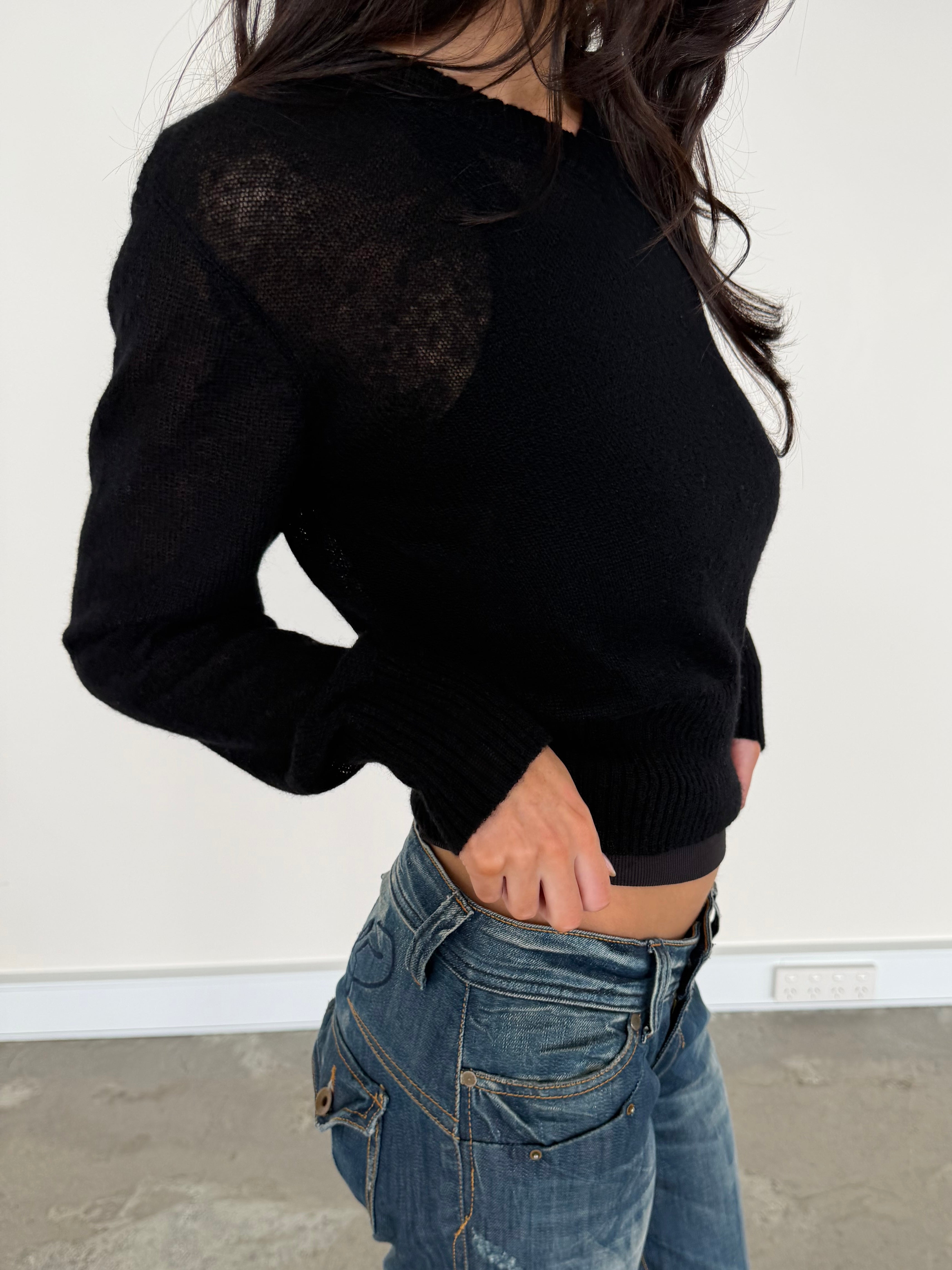 Layering Knit - Black (COMING SOON)