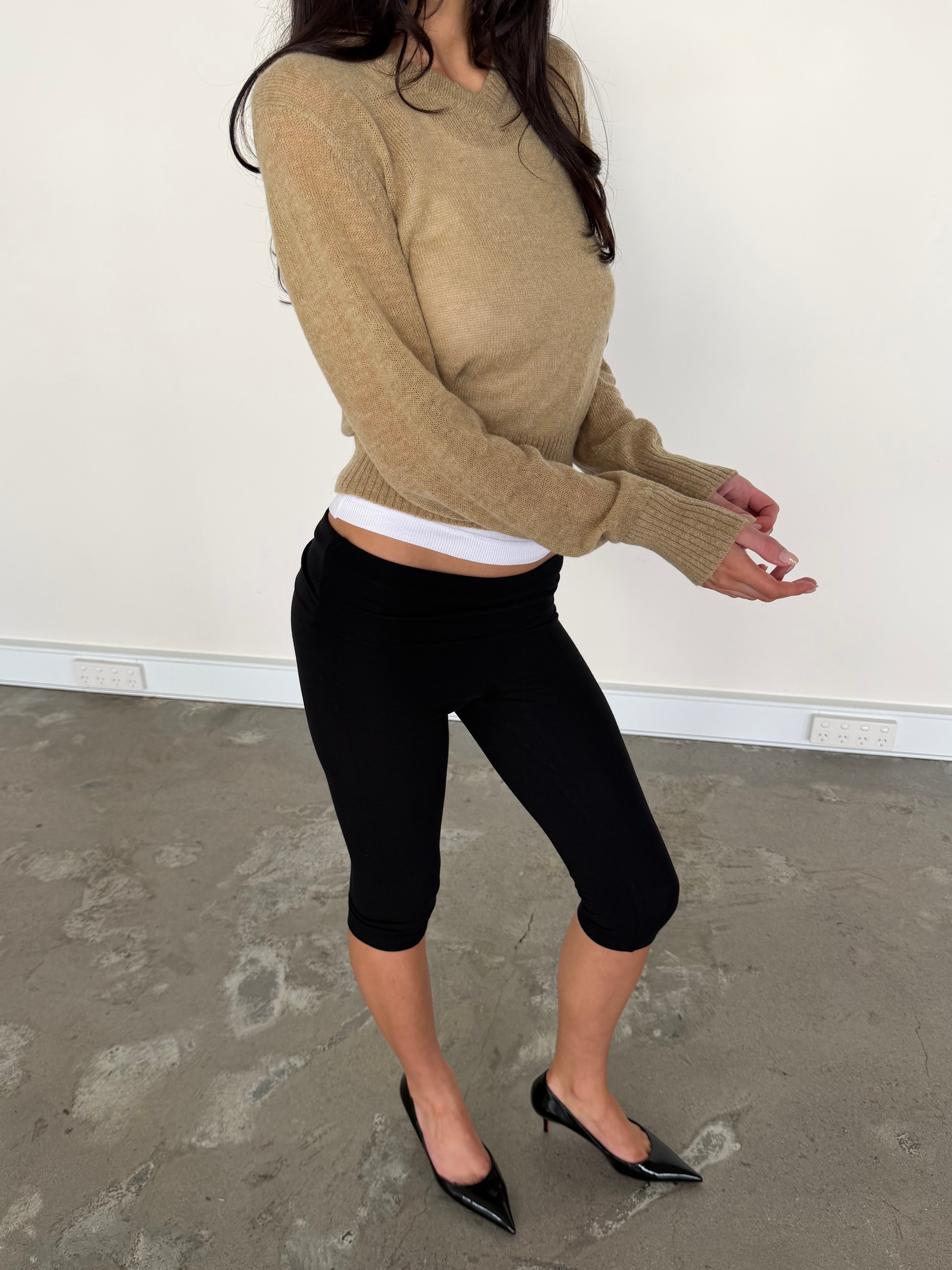 Layering Knit - Tan (COMING SOON)