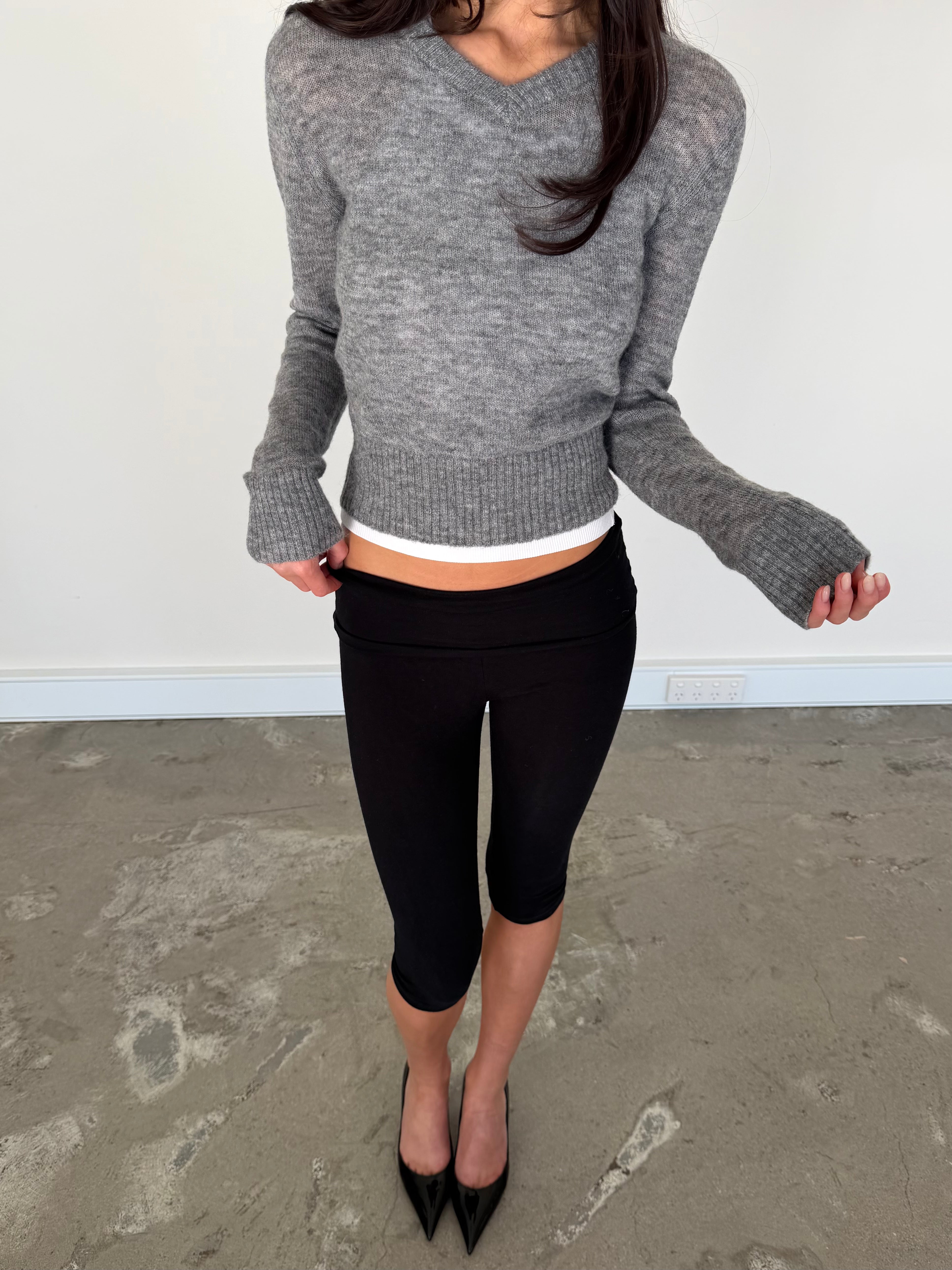 Layering Knit - Grey