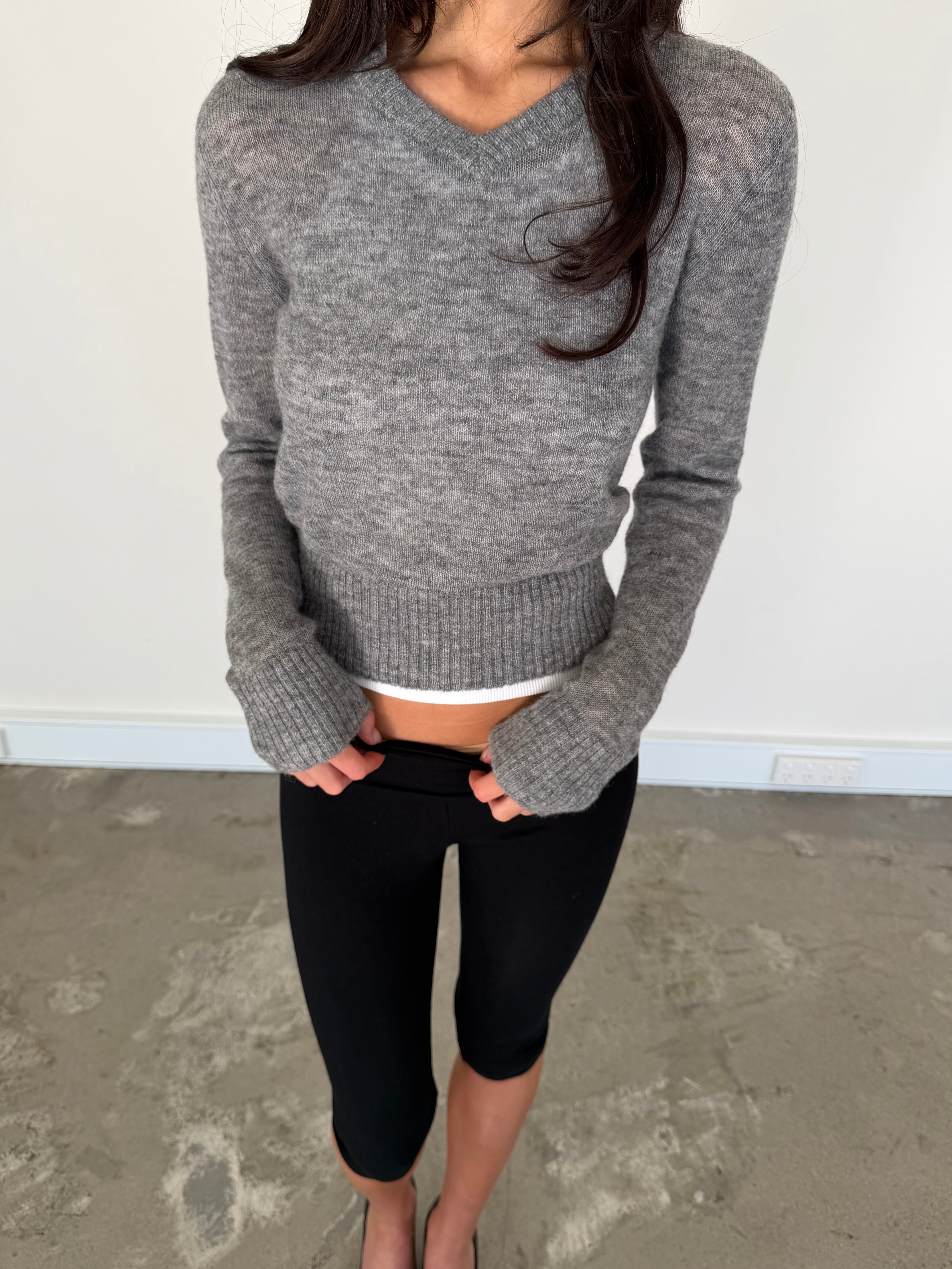 Layering Knit - Grey